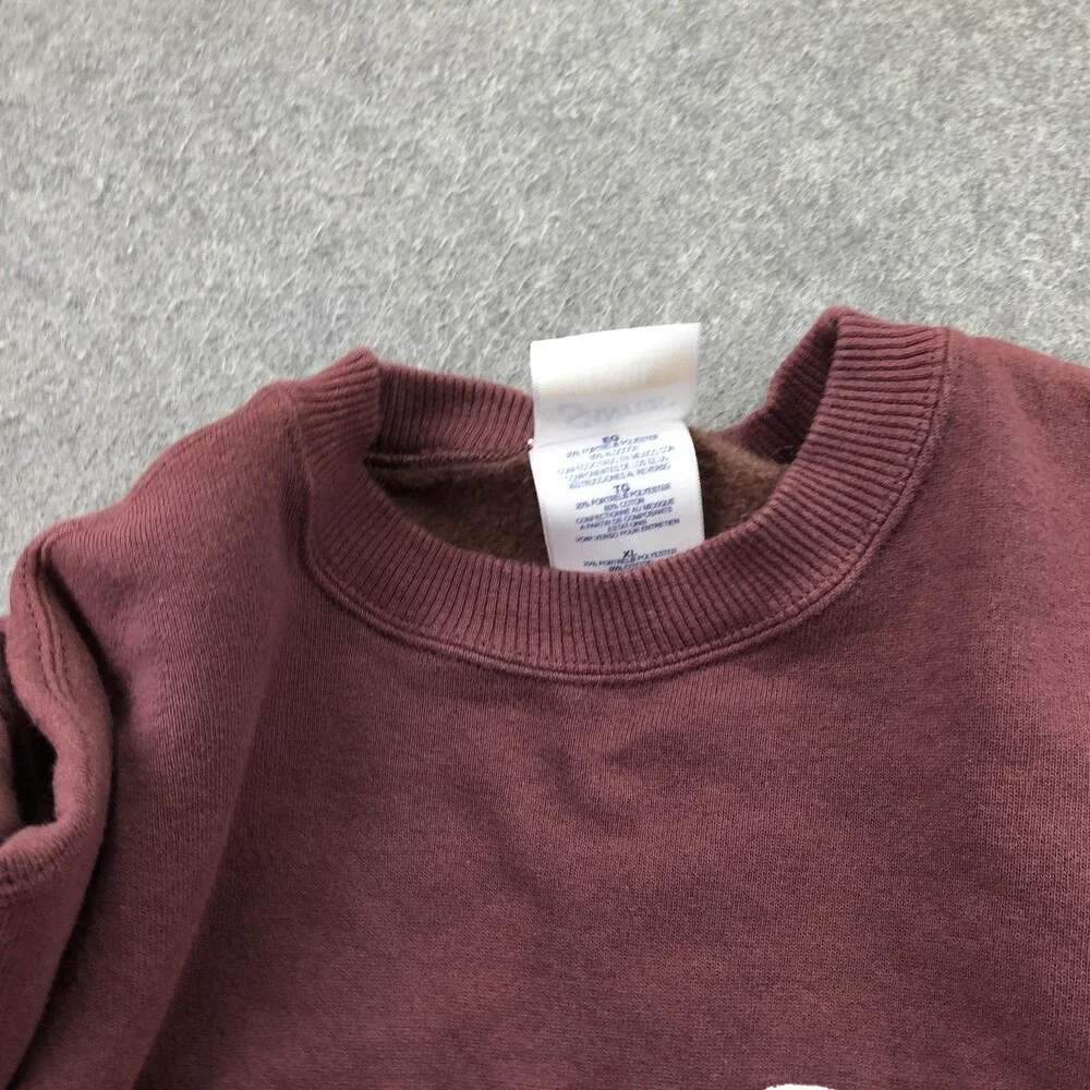 Vintage Virginia Tech Hokies Sweatshirt Mens XL Red NCAA Santee Crewneck